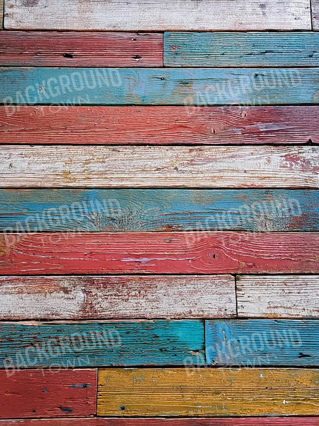 Multi Color Floor Iii 5’X6’8 Fleece (60 X 80 Inch) Backdrop