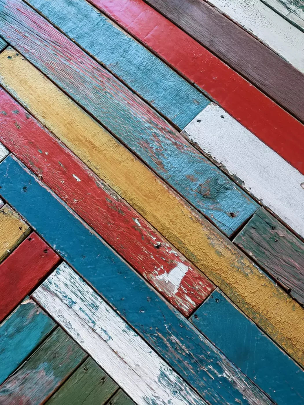 Multi Color Boards Ii 6’X8’ Fleece (72 X 96 Inch) Backdrop