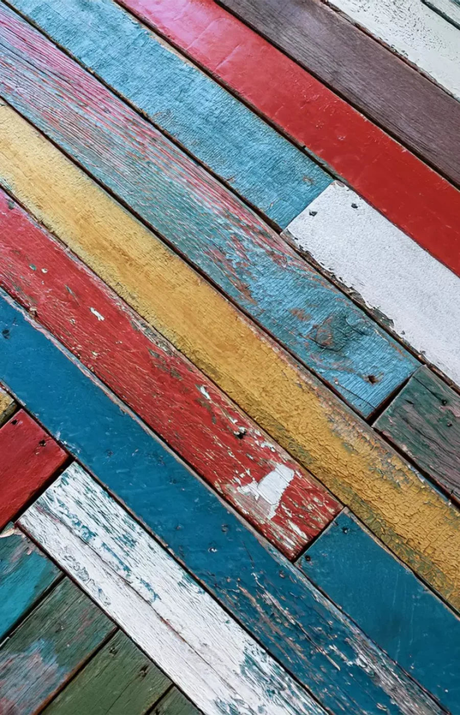Multi Color Boards Ii 9’X14’ Ultracloth (108 X 168 Inch) Backdrop