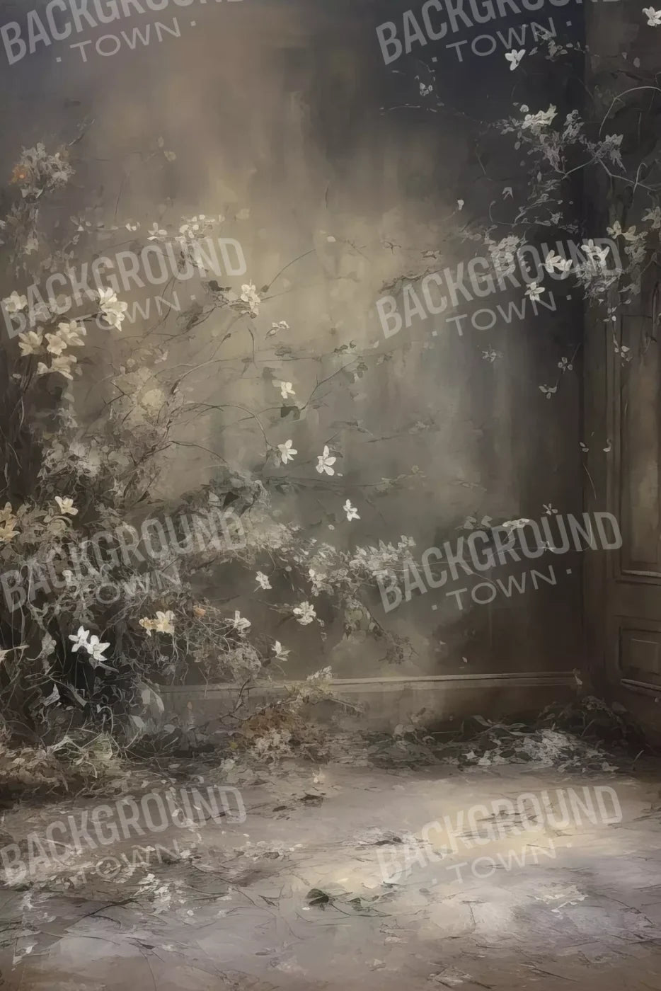 Muted Autumn Room 8’X12’ Ultracloth (96 X 144 Inch) Backdrop