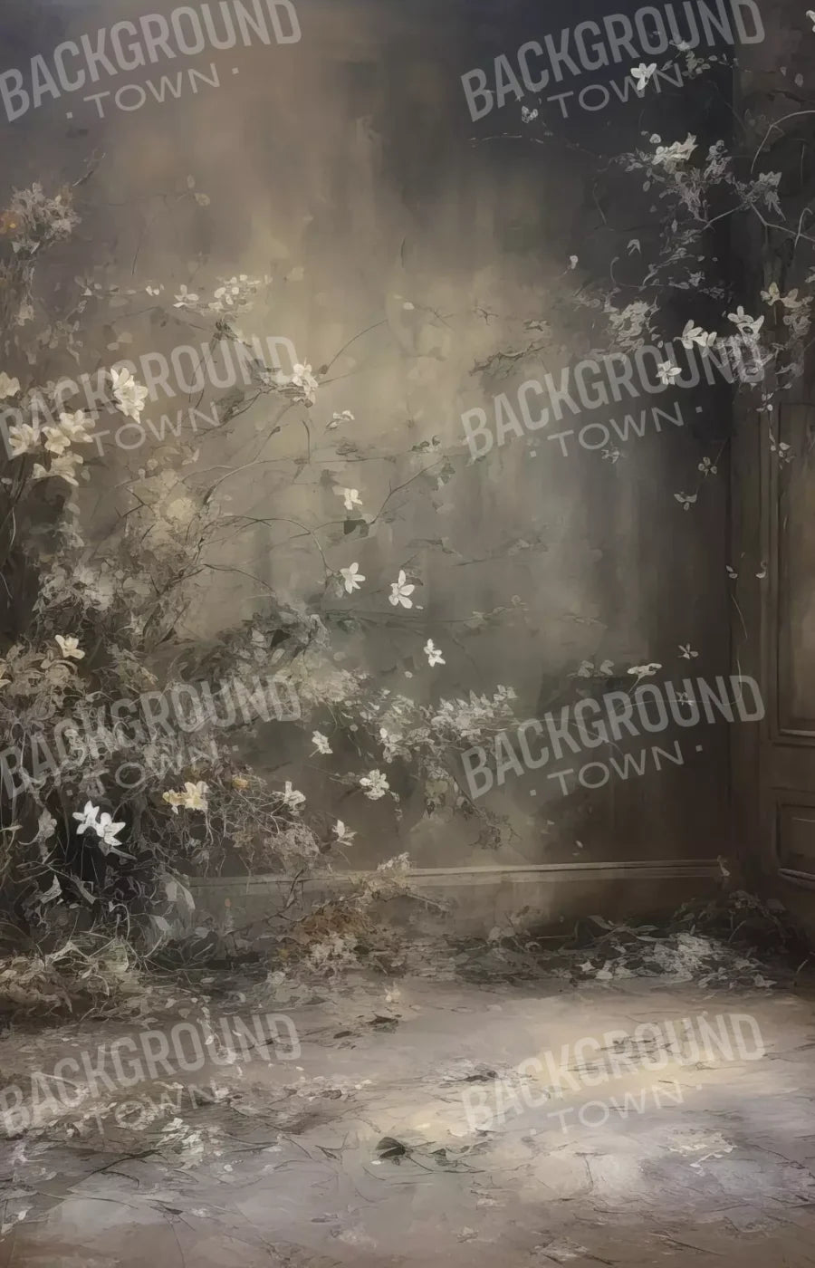 Muted Autumn Room 9’X14’ Ultracloth (108 X 168 Inch) Backdrop