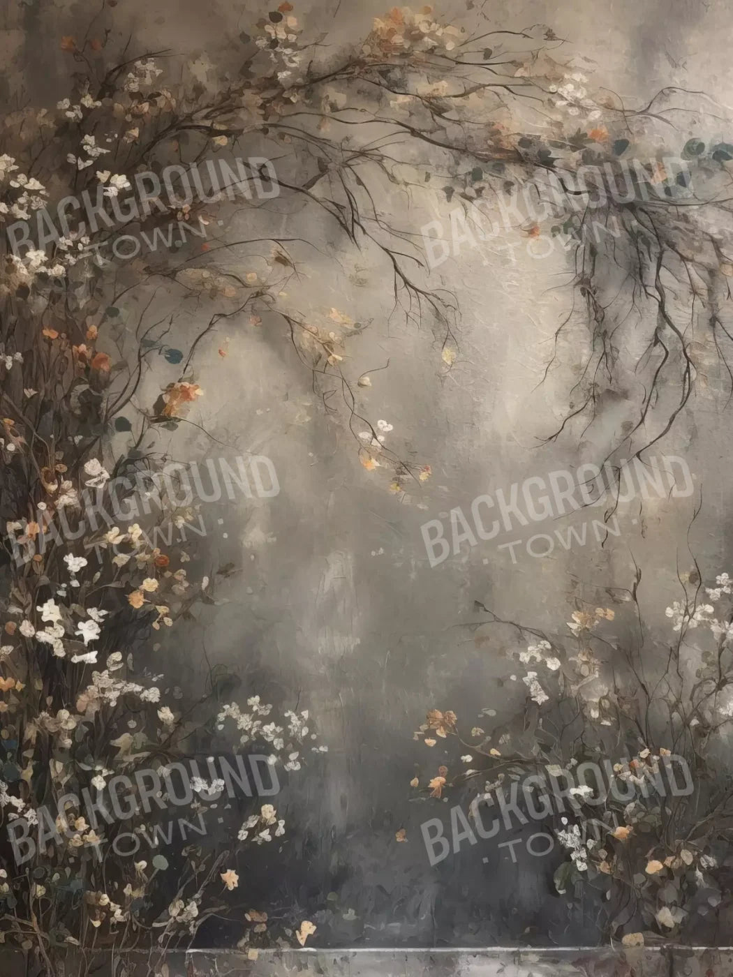 Muted Autumn Wall 6’X8’ Fleece (72 X 96 Inch) Backdrop