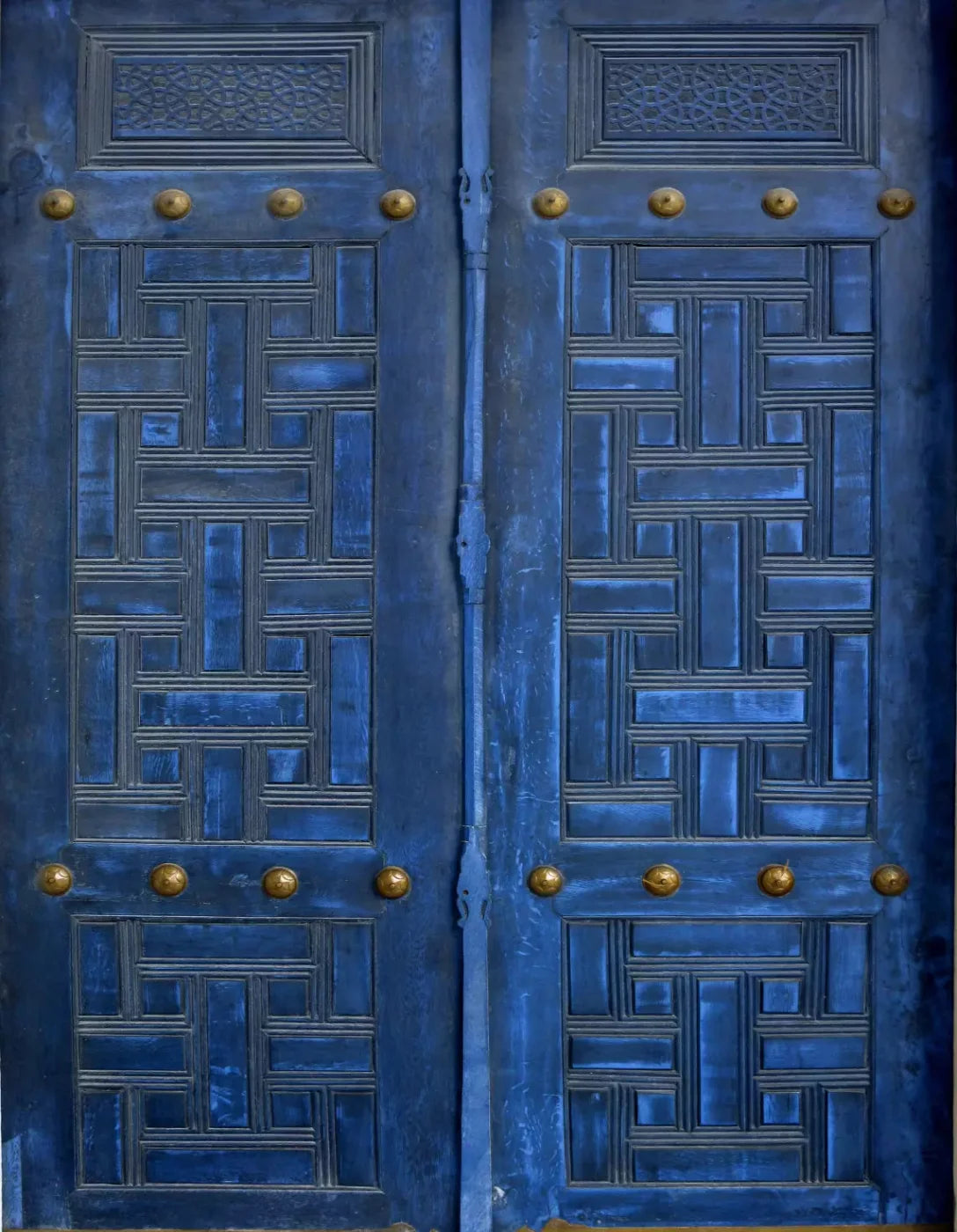 My Blue India 6X8 Fleece ( 72 X 96 Inch ) Backdrop