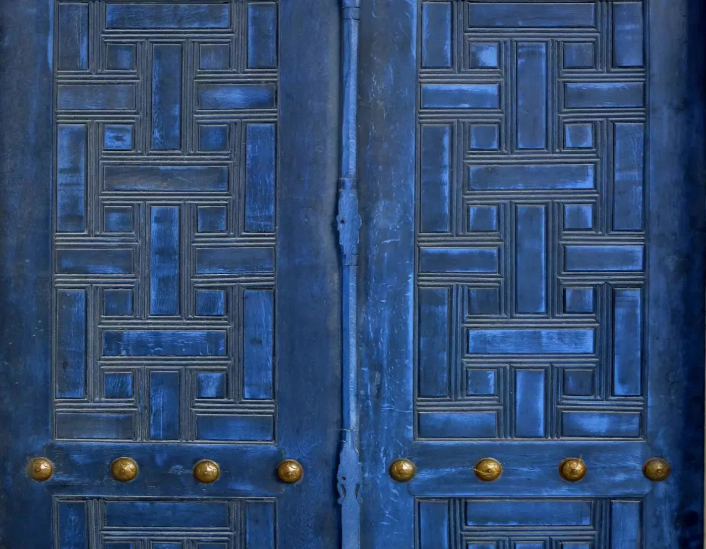 My Blue India 8X6 Fleece ( 96 X 72 Inch ) Backdrop