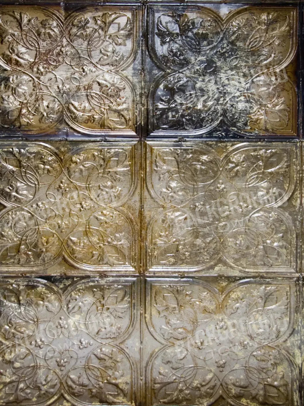 My Ceiling Tins 5X68 Fleece ( 60 X 80 Inch ) Backdrop