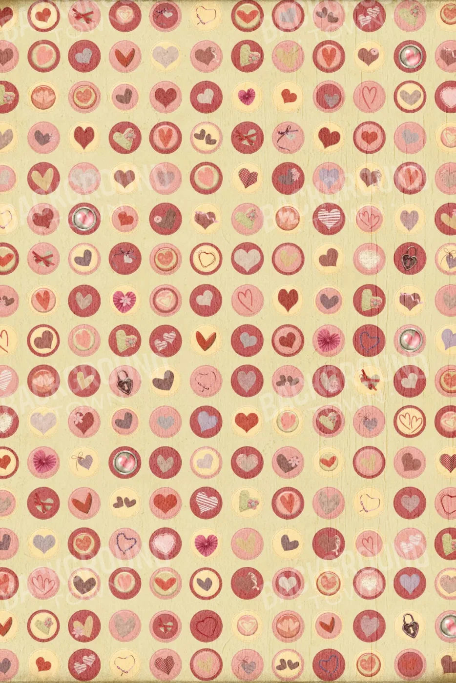 My Love 5X8 Ultracloth ( 60 X 96 Inch ) Backdrop