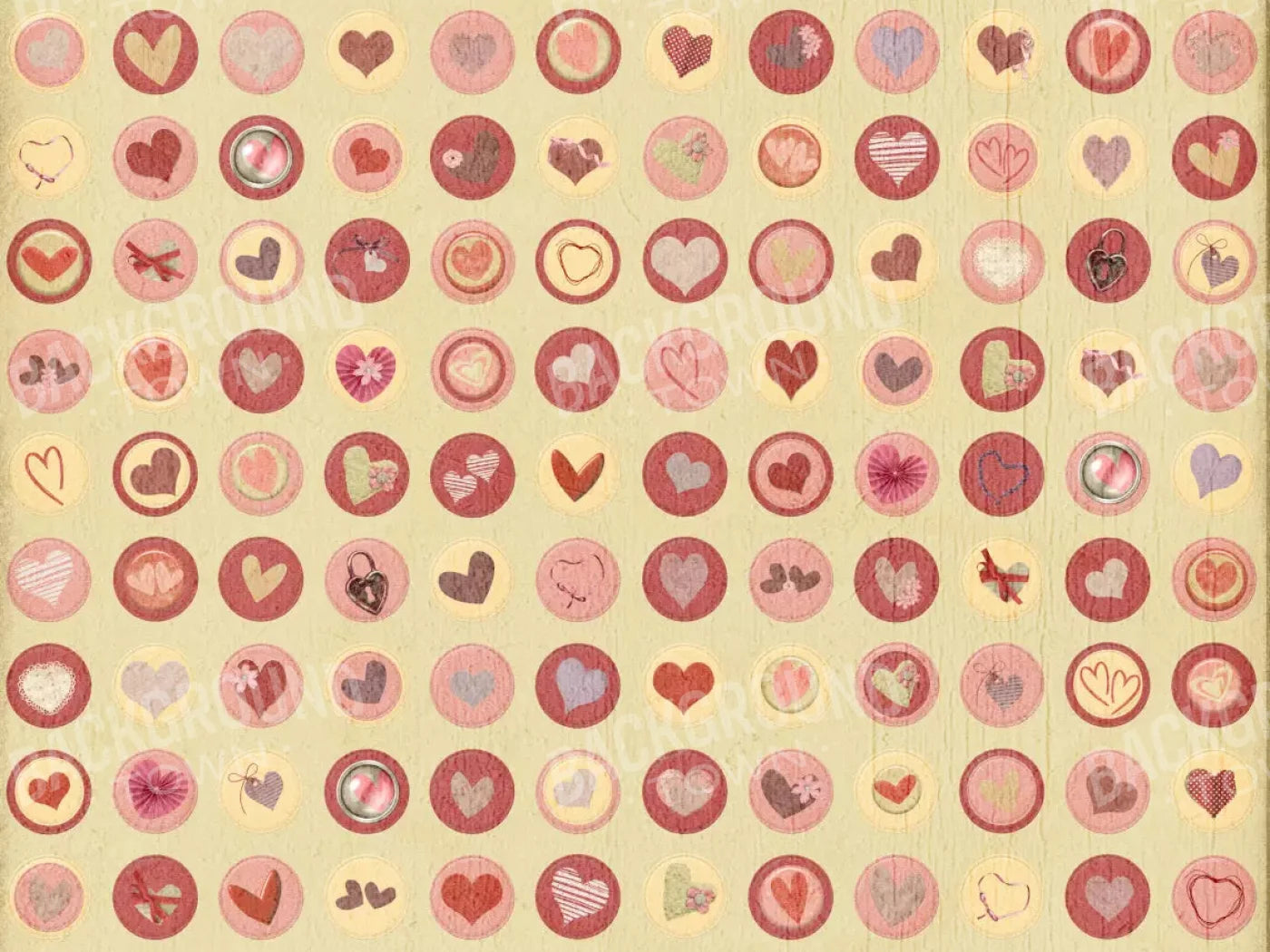 My Love 68X5 Fleece ( 80 X 60 Inch ) Backdrop