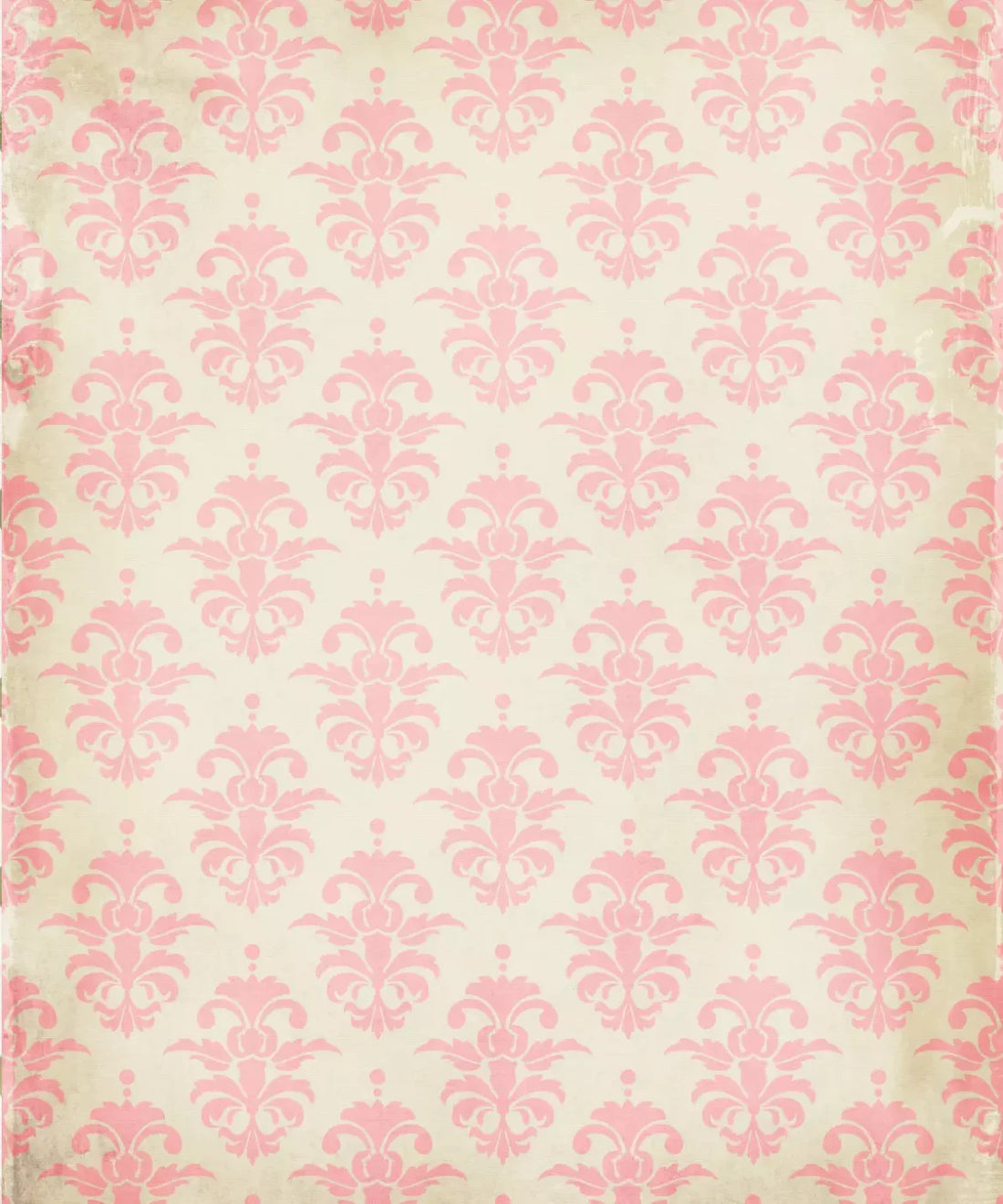 Beige Damask Backdrop for Photography