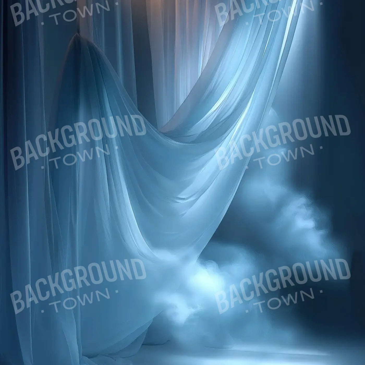 Mysterious Drapes 10’x10’ UltraCloth (120 x 120 inch) Backdrop