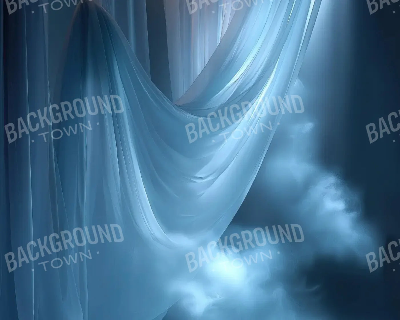 Mysterious Drapes 10’x8’ Fleece (120 x 96 inch) Backdrop