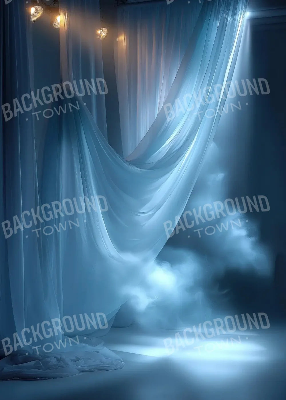 Mysterious Drapes 5’x7’ UltraCloth (60 x 84 inch) Backdrop