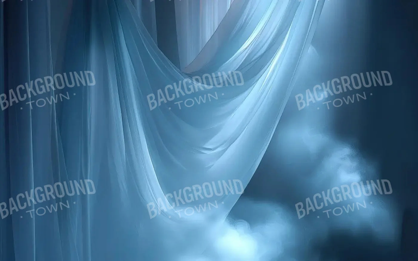 Mysterious Drapes 8’x5’ UltraCloth (96 x 60 inch) Backdrop