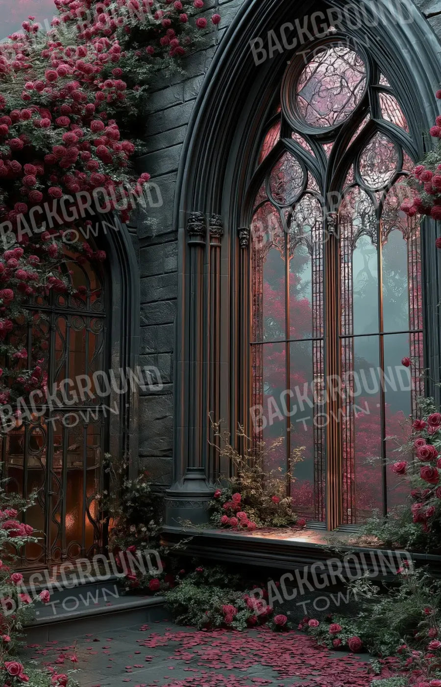 Mysterious Window 9’x14’ UltraCloth (108 x 168 inch) Backdrop