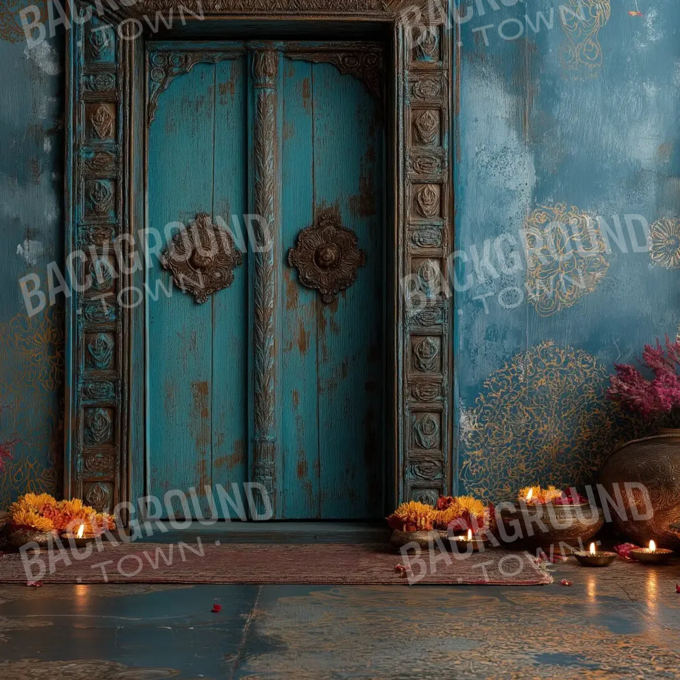 Mystic Marigold 10’x10’ UltraCloth (120 x 120 inch) Backdrop