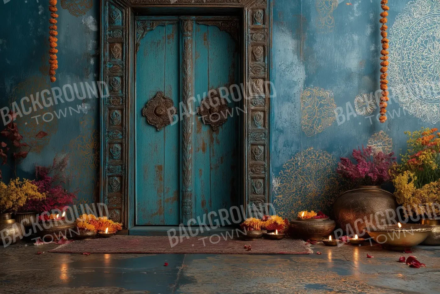 Mystic Marigold 12’x8’ UltraCloth (144 x 96 inch) Backdrop