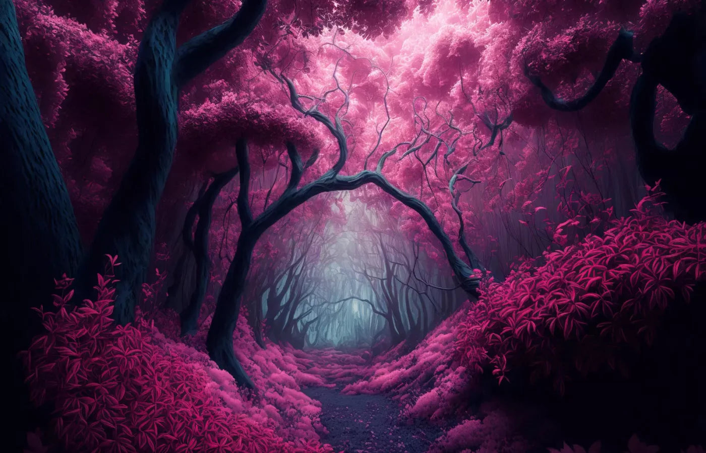 Mystical Forest 12X8 Ultracloth ( 144 X 96 Inch ) Backdrop