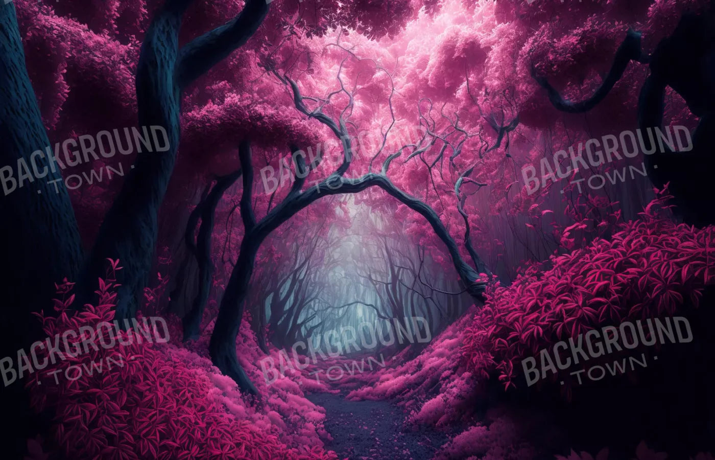 Mystical Forest 12X8 Ultracloth ( 144 X 96 Inch ) Backdrop
