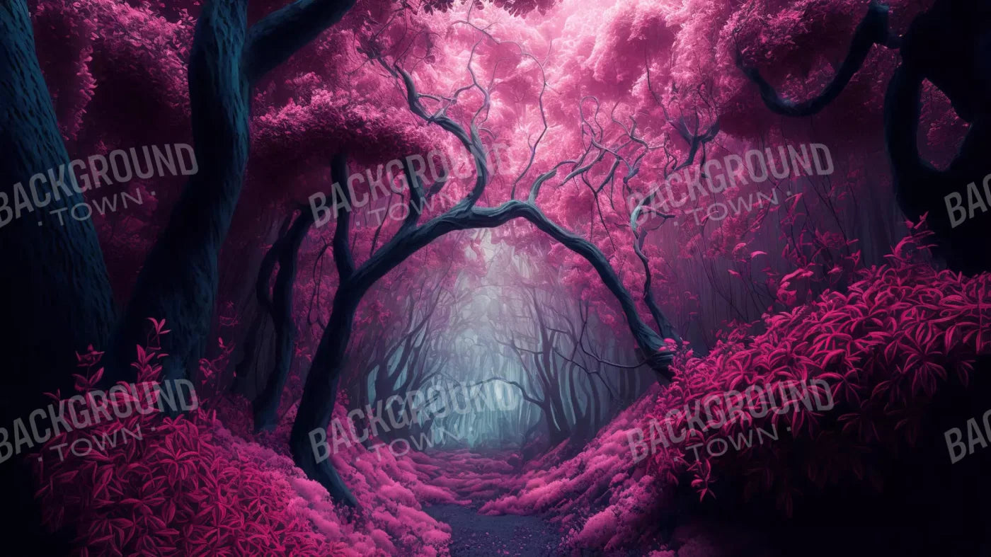Mystical Forest 14X8 Ultracloth ( 168 X 96 Inch ) Backdrop