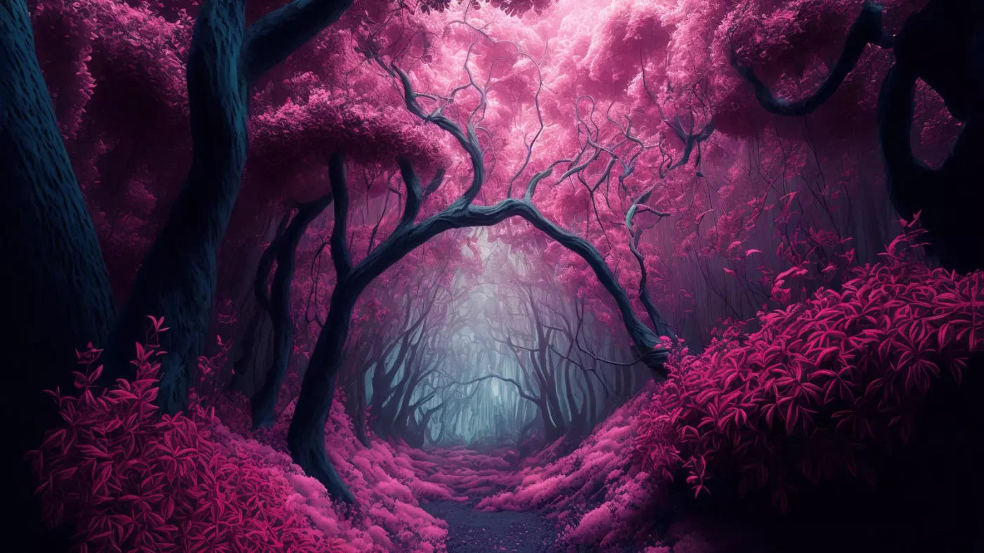 Mystical Forest 14X8 Ultracloth ( 168 X 96 Inch ) Backdrop
