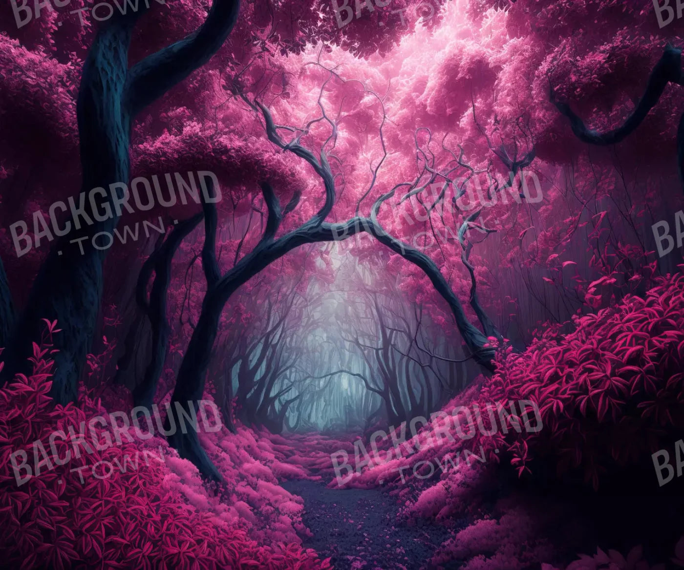 floral forest Backdrop for Photography