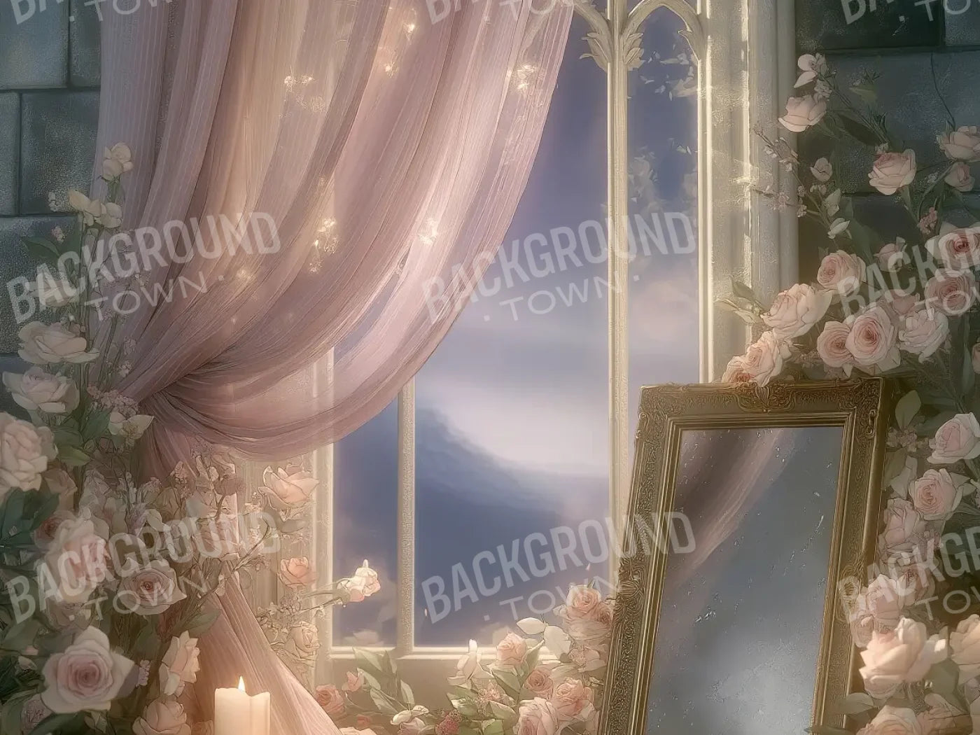 Mystical Mirror 6’8x5’ Fleece (80 x 60 inch) Backdrop
