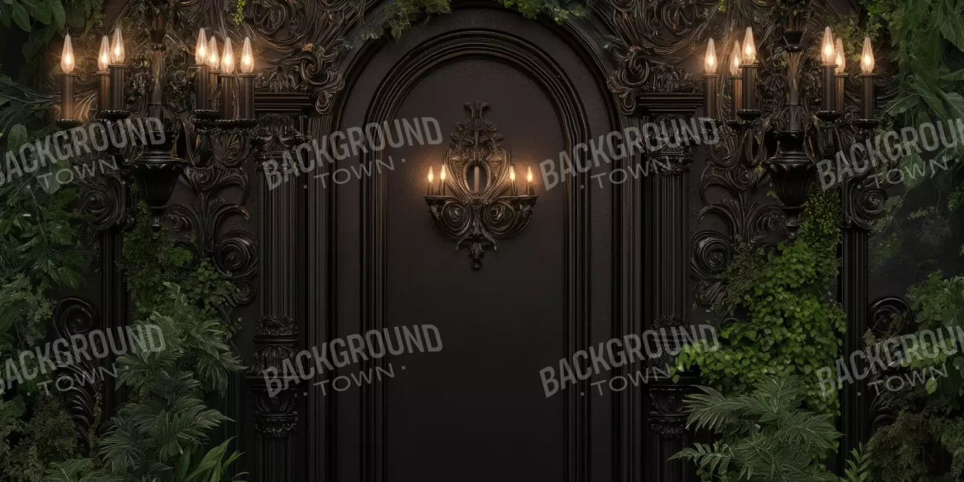 Naturalist Wedding Arch 16’X8’ Ultracloth (192 X 96 Inch) Backdrop