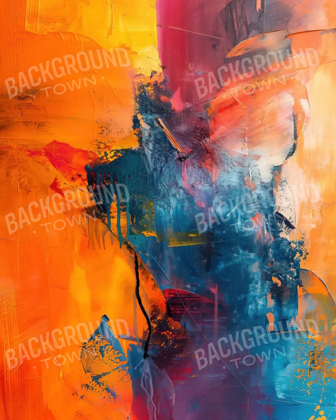 Neon Reverie II 8’x10’ Fleece (96 x 120 inch) Backdrop