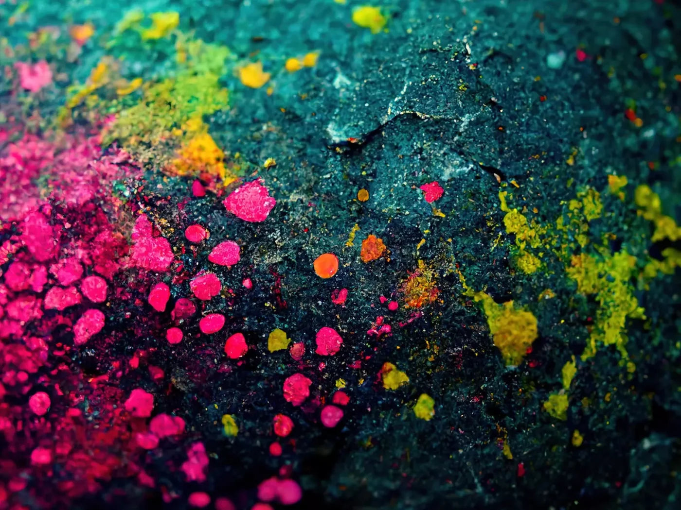 Neon Splatter 10X8 Fleece ( 120 X 96 Inch ) Backdrop