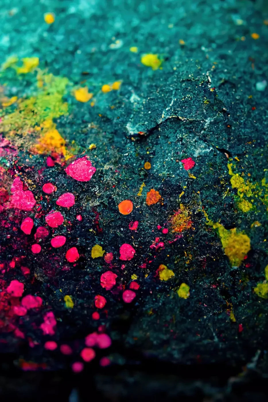 Neon Splatter 5X8 Ultracloth ( 60 X 96 Inch ) Backdrop
