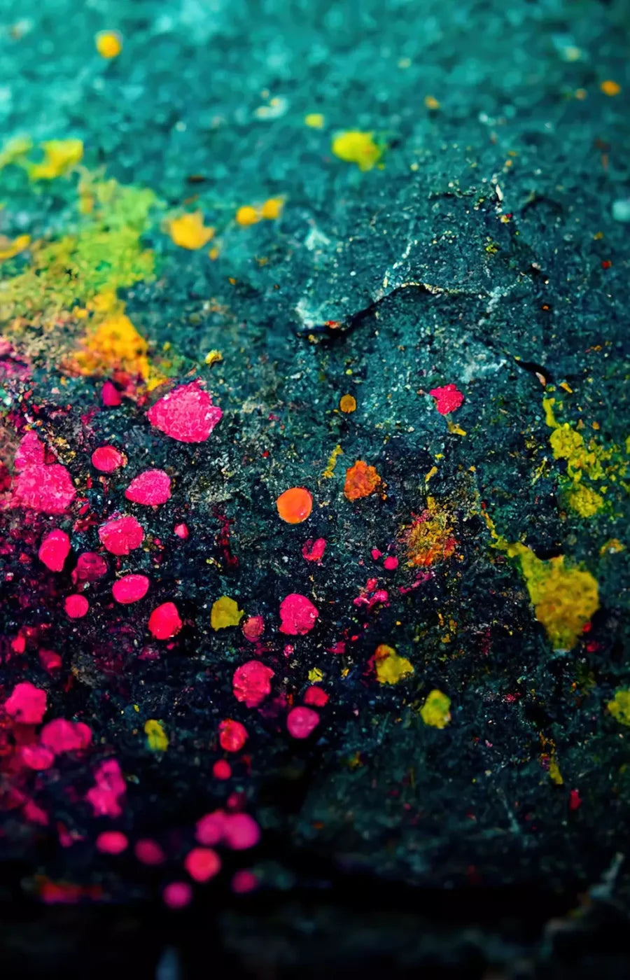 Neon Splatter 8X12 Ultracloth ( 96 X 144 Inch ) Backdrop
