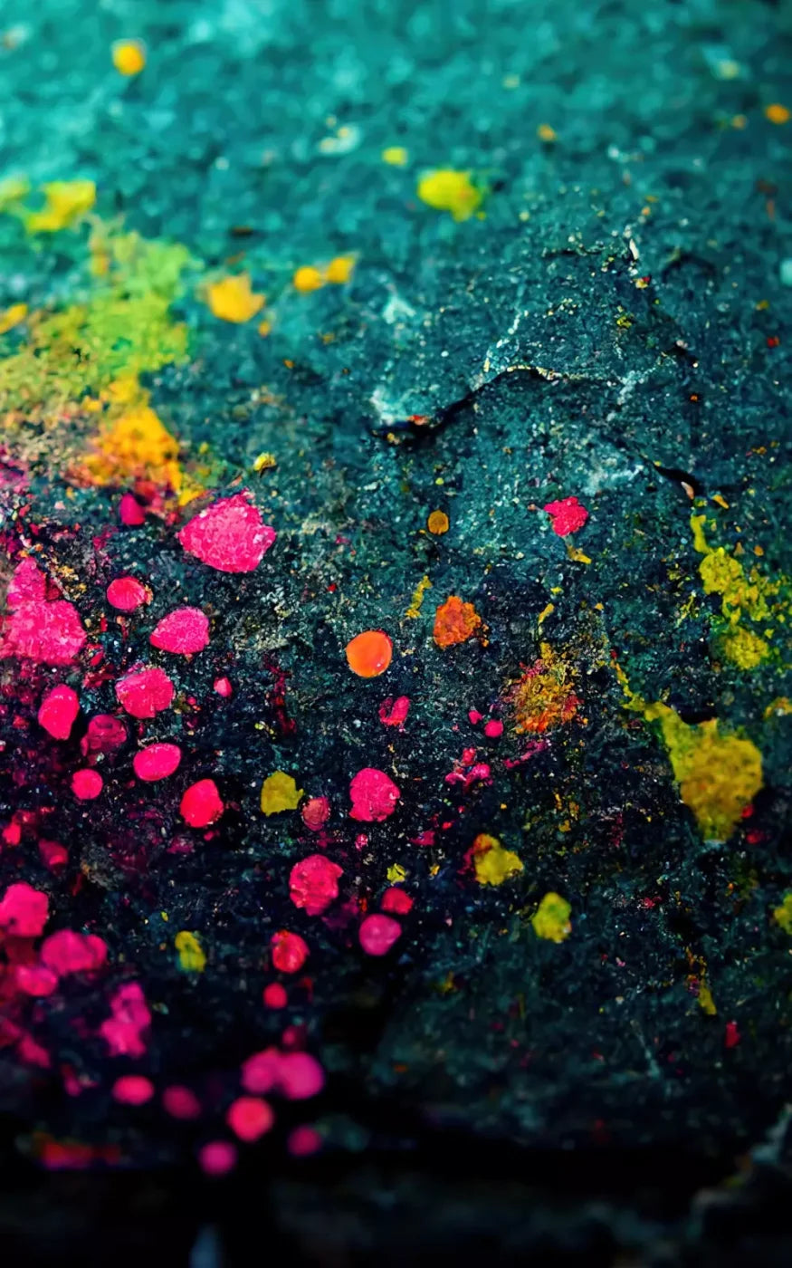Neon Splatter 9X14 Ultracloth ( 108 X 168 Inch ) Backdrop