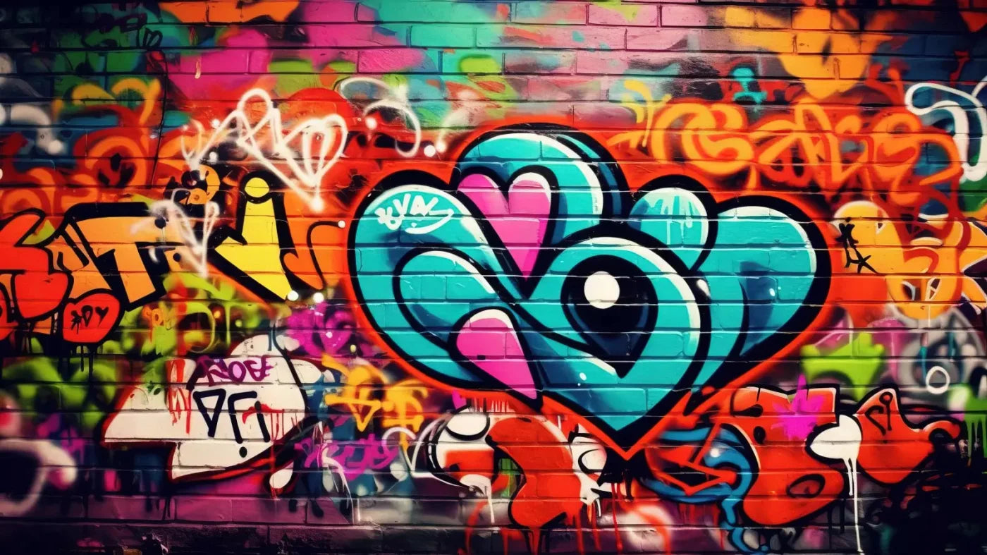 Neon Wall Art 2 14X8 Ultracloth ( 168 X 96 Inch ) Backdrop