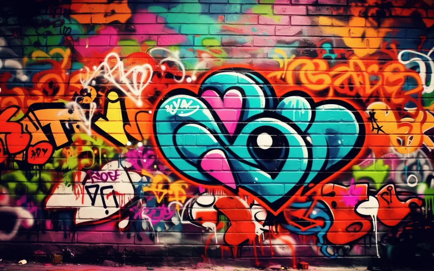 Neon Wall Art 2 14X9 Ultracloth ( 168 X 108 Inch ) Backdrop