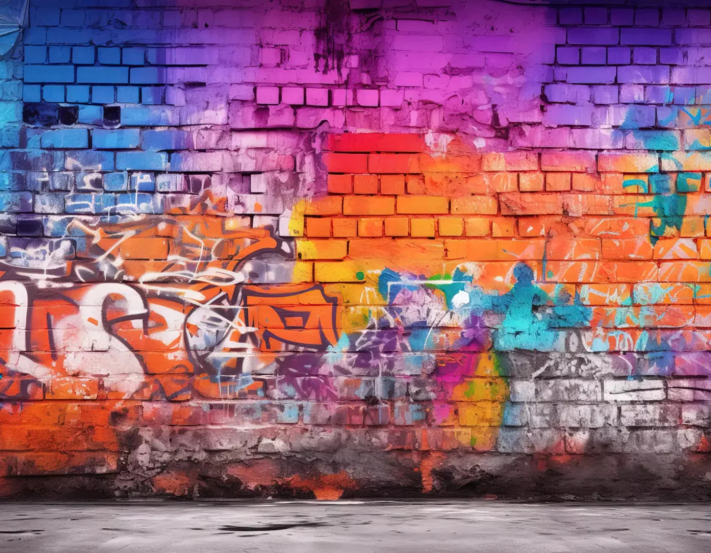 Neon Wall Art Backdrop