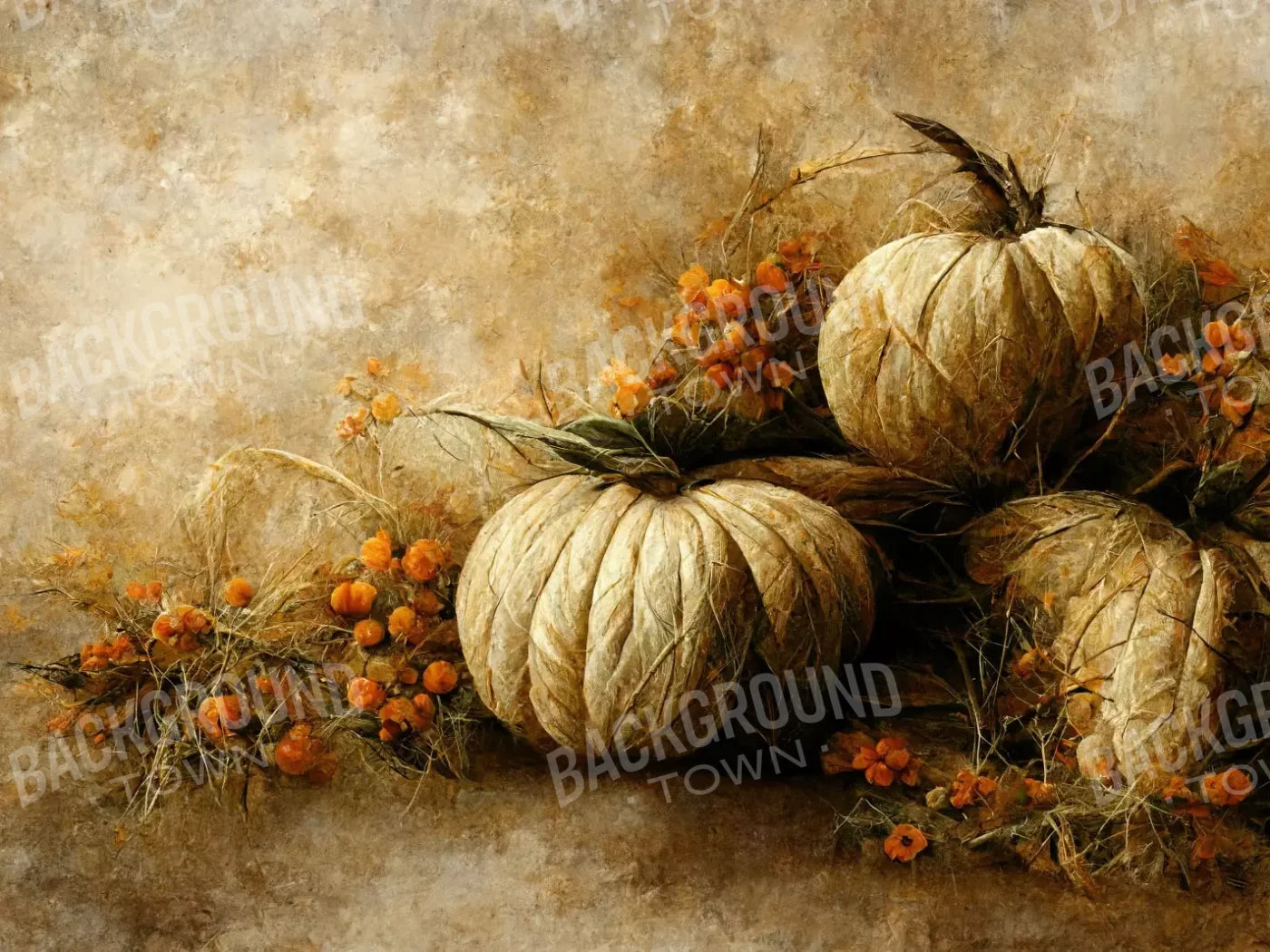 Neutral Harvest 2 68X5 Fleece ( 80 X 60 Inch ) Backdrop