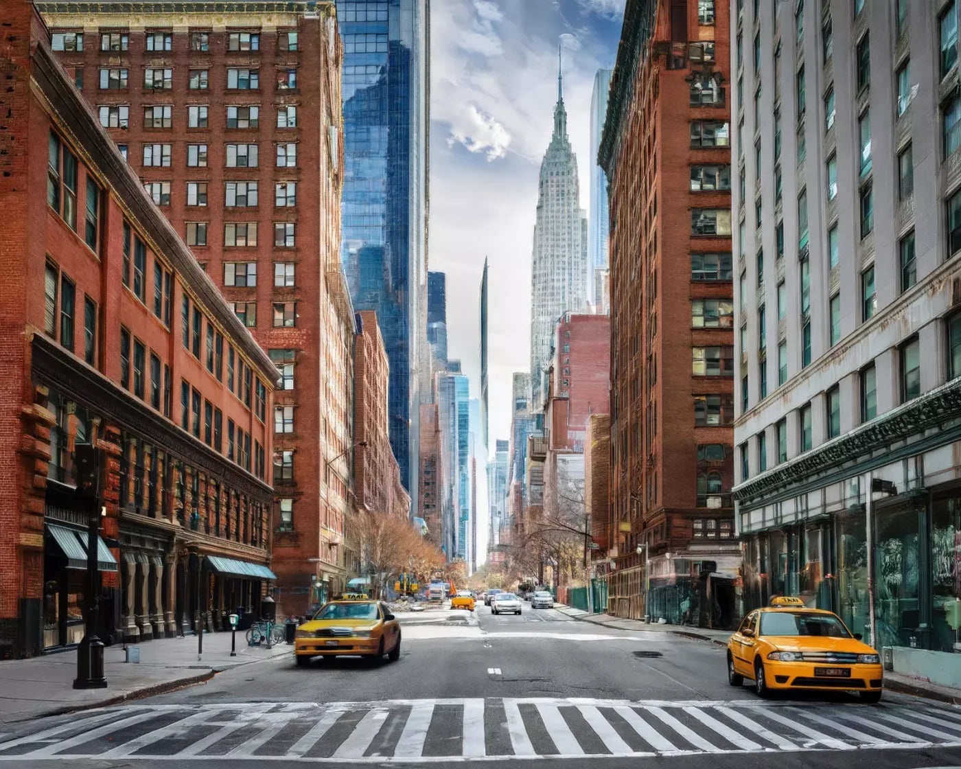 New York 10’x8’ Fleece (120 x 96 inch) Backdrop