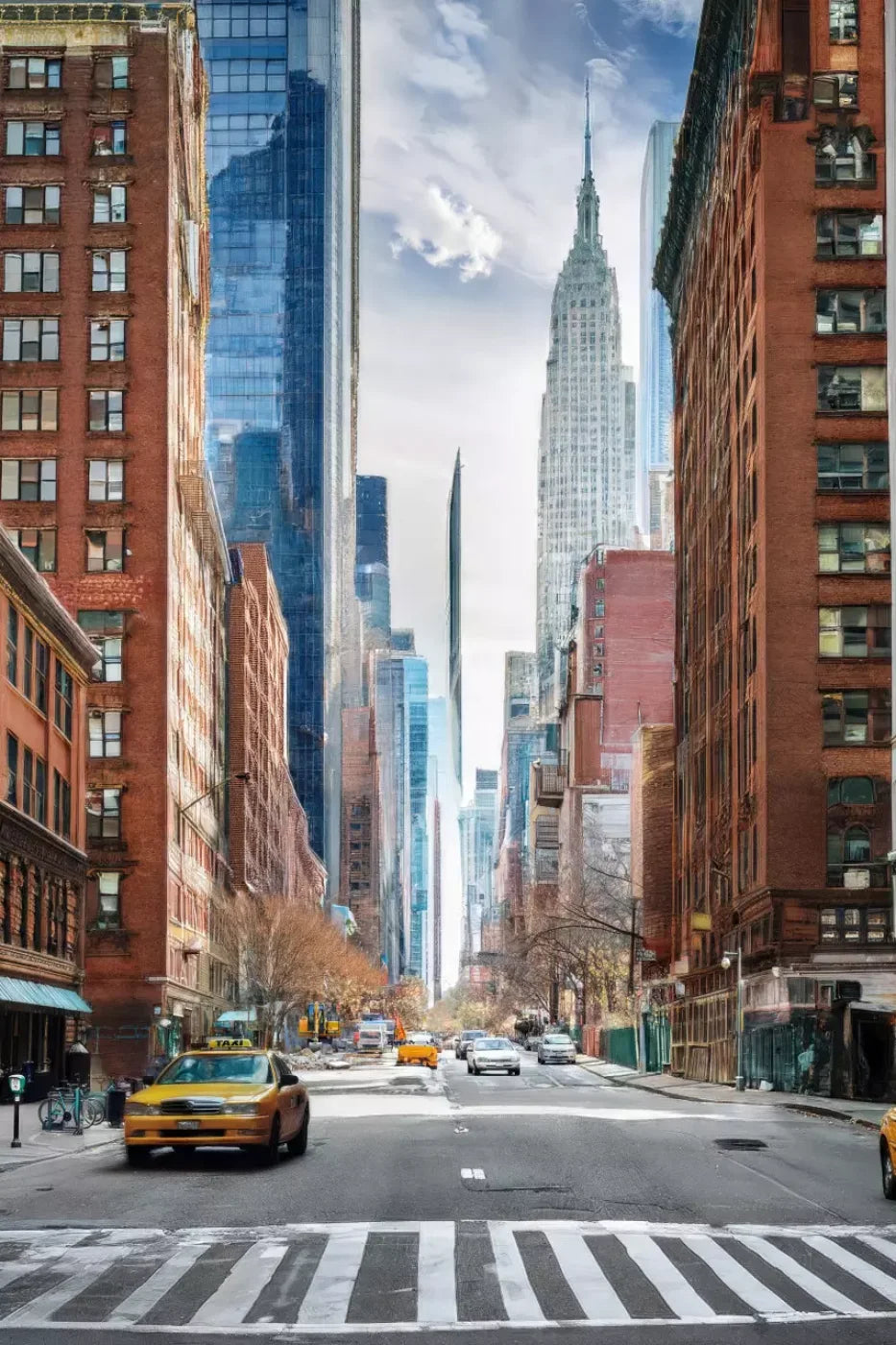 New York 8’x12’ UltraCloth (96 x 144 inch) Backdrop