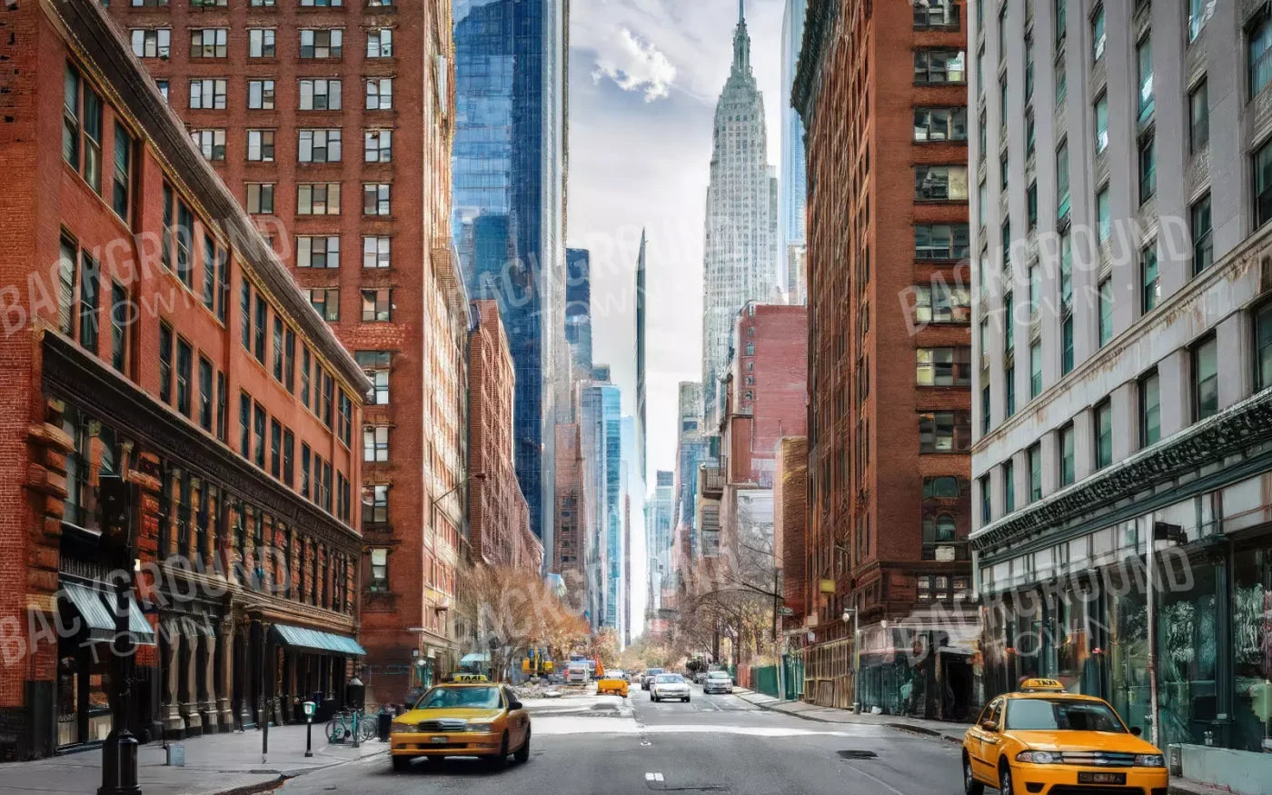 New York 8’x5’ UltraCloth (96 x 60 inch) Backdrop