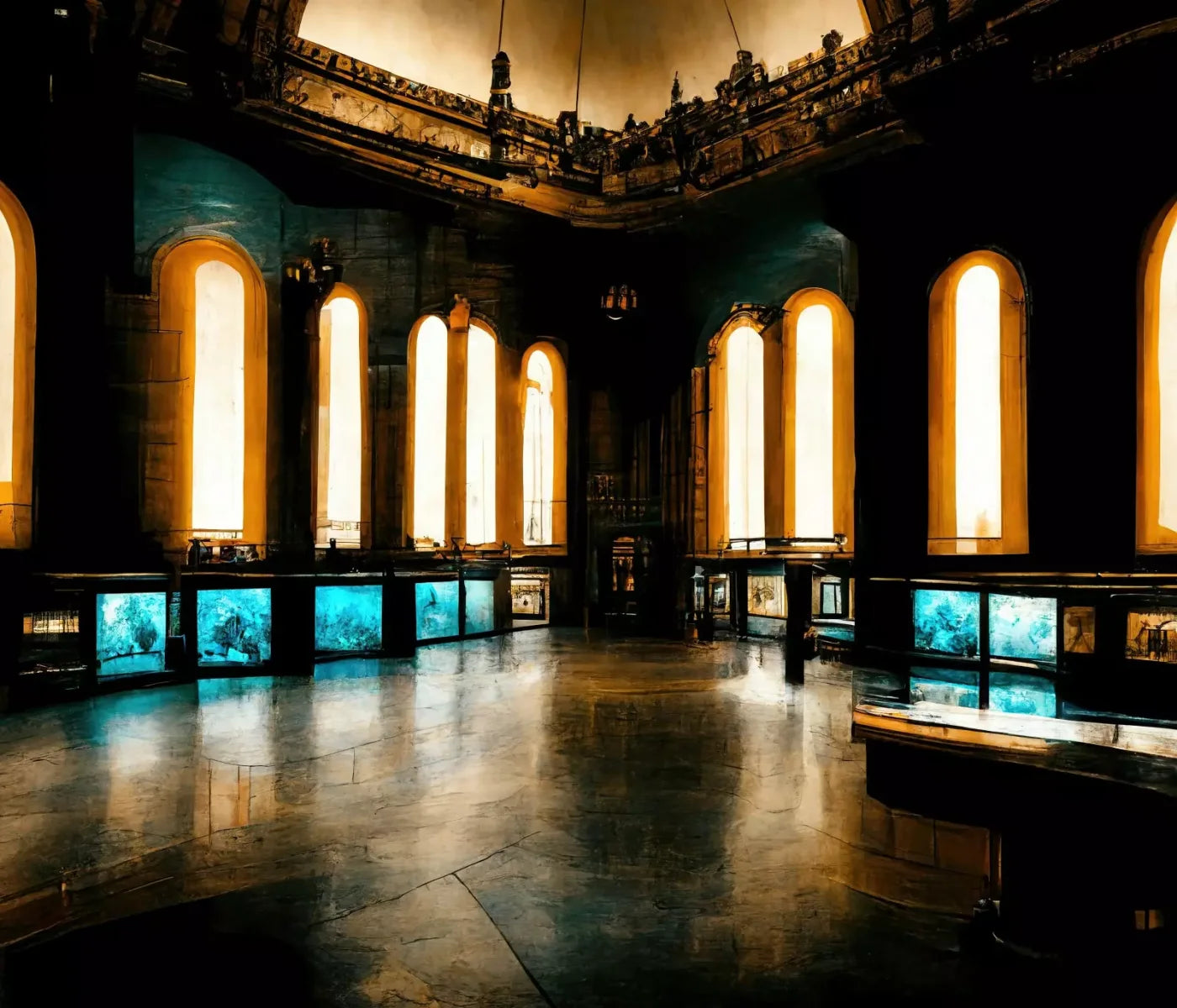Night At The Museum 12’X10’ Ultracloth (144 X 120 Inch) Backdrop