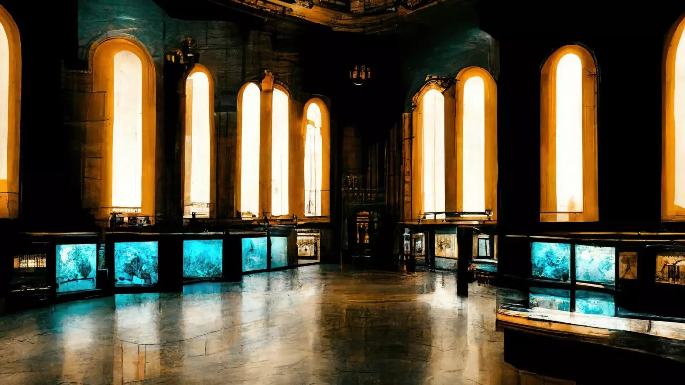 Night At The Museum 14’X8’ Ultracloth (168 X 96 Inch) Backdrop