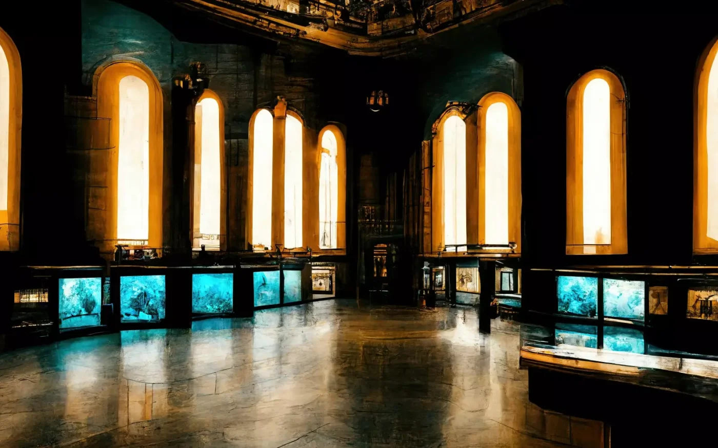Night At The Museum 14’X9’ Ultracloth (168 X 108 Inch) Backdrop