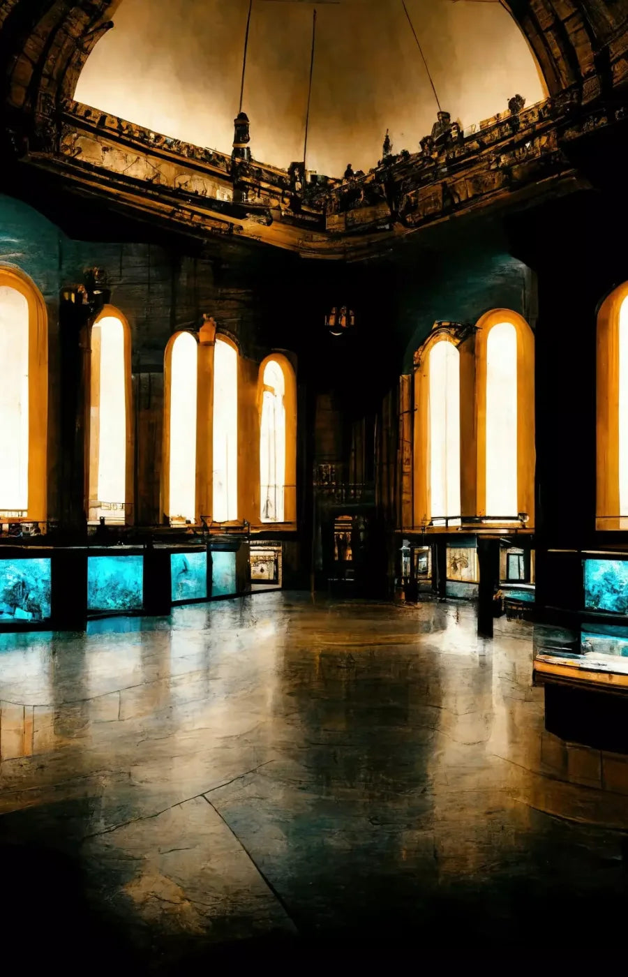 Night At The Museum 8’X12’ Ultracloth (96 X 144 Inch) Backdrop