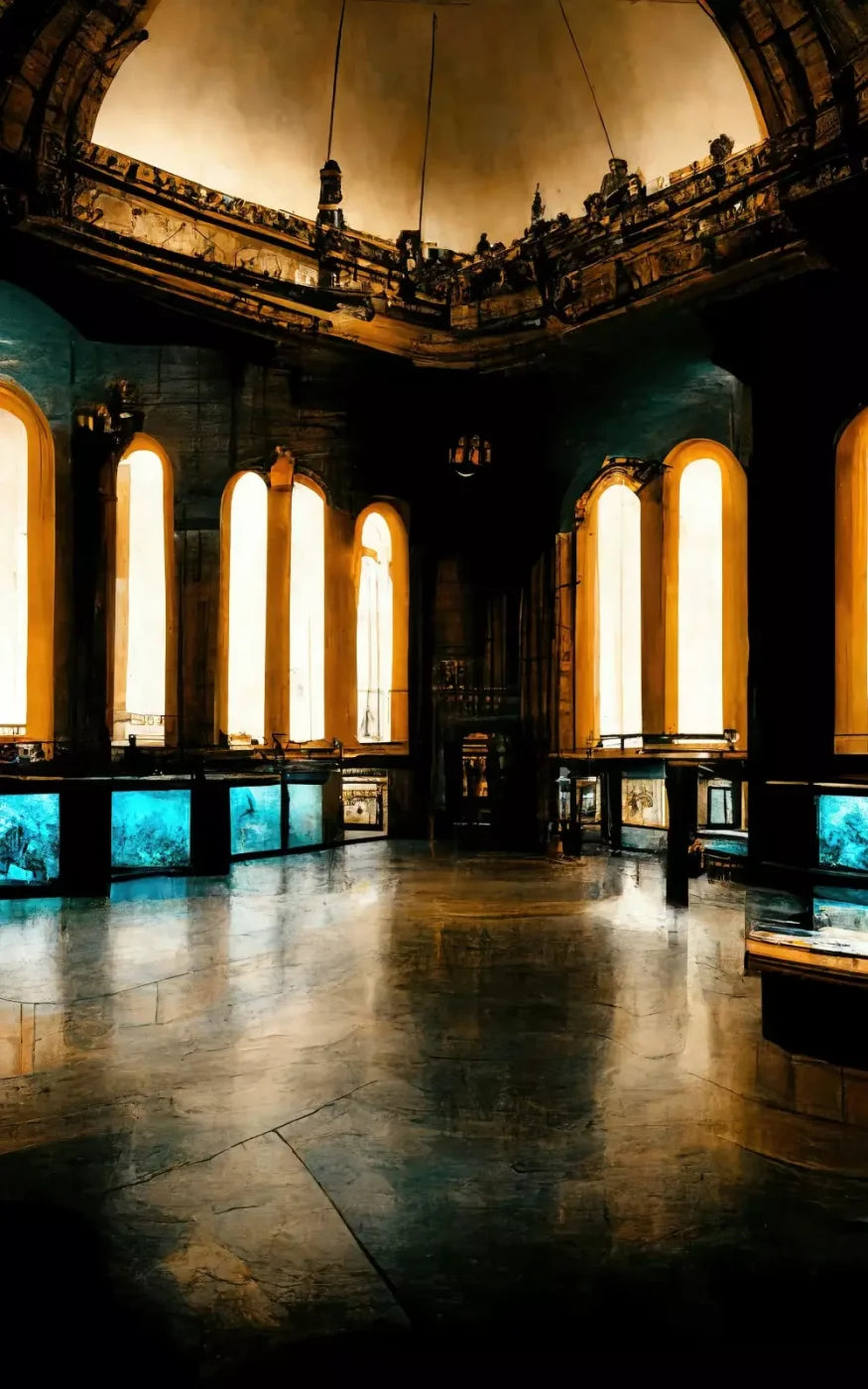 Night At The Museum 9’X14’ Ultracloth (108 X 168 Inch) Backdrop
