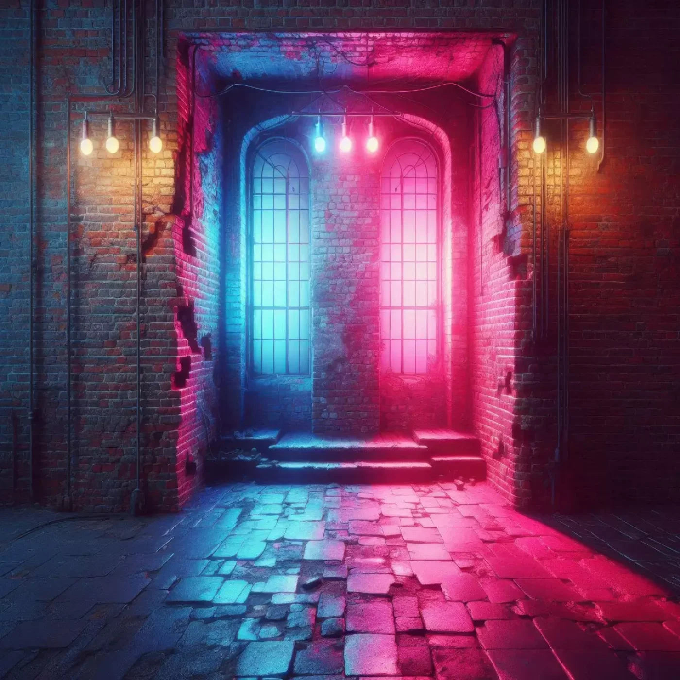 Night Lights 10’X10’ Ultracloth (120 X Inch) Backdrop