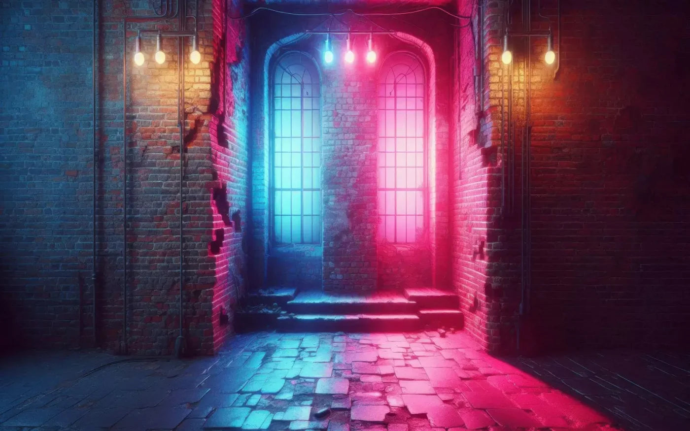 Night Lights 16’X10’ Ultracloth (192 X 120 Inch) Backdrop