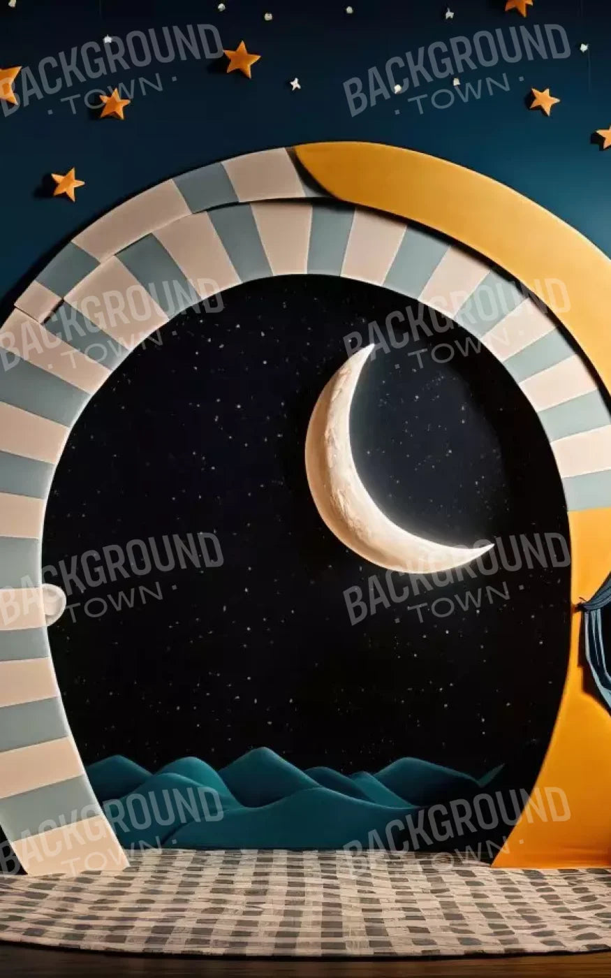 Night Time Lullaby 9X14 Ultracloth ( 108 X 168 Inch ) Backdrop