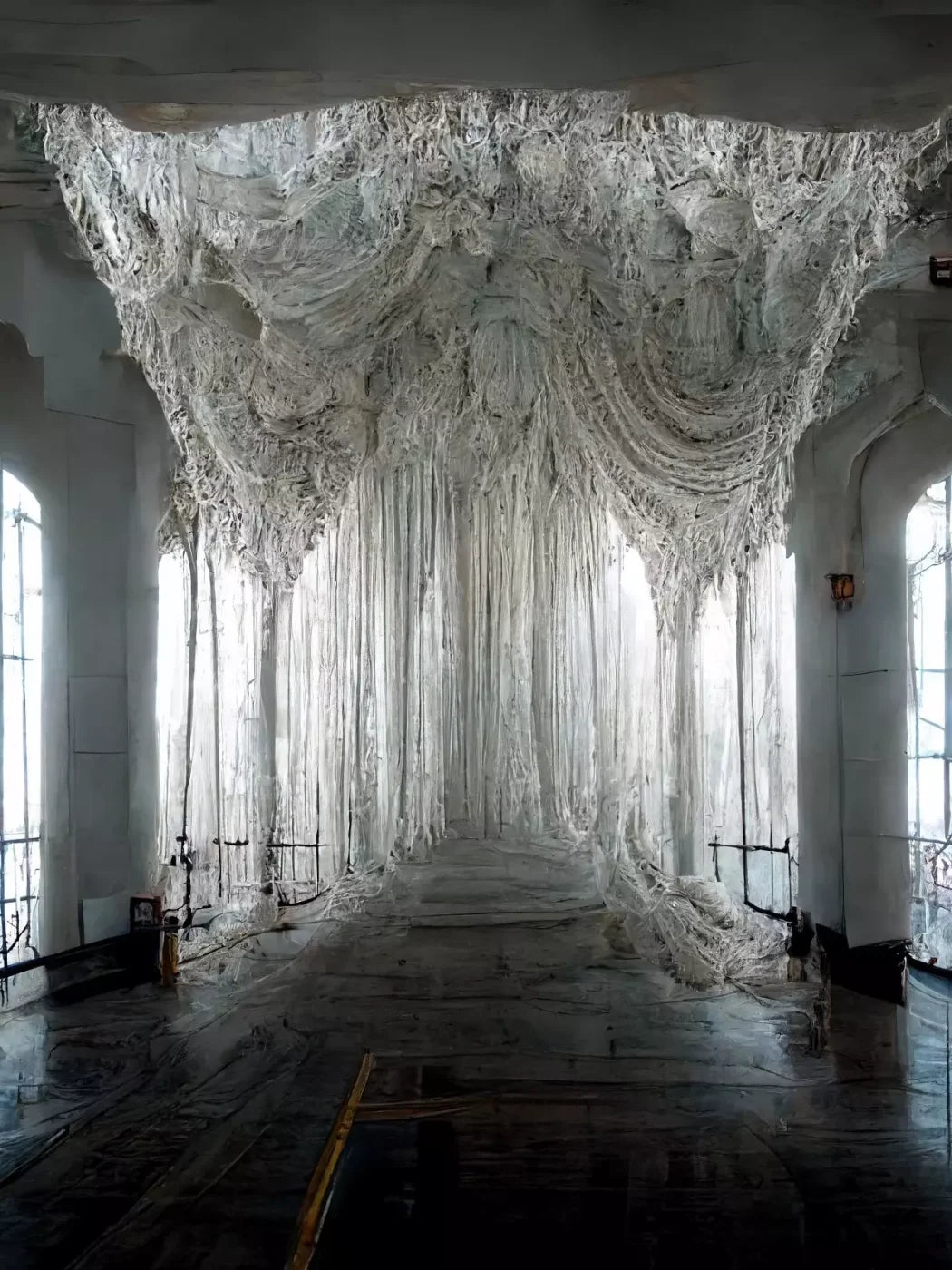 Night Veils 5X68 Fleece ( 60 X 80 Inch ) Backdrop