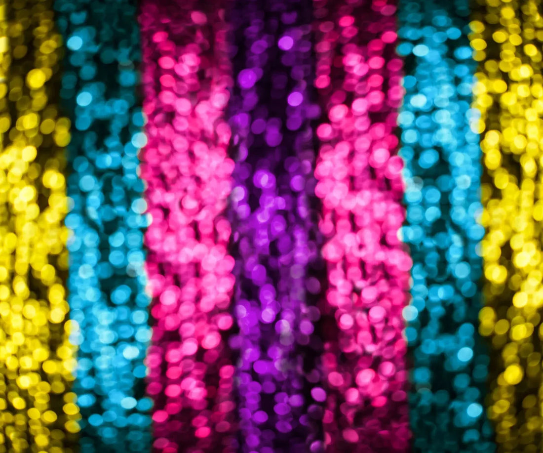 Nightclub Glitter 5X42 Fleece ( 60 X 50 Inch ) Backdrop