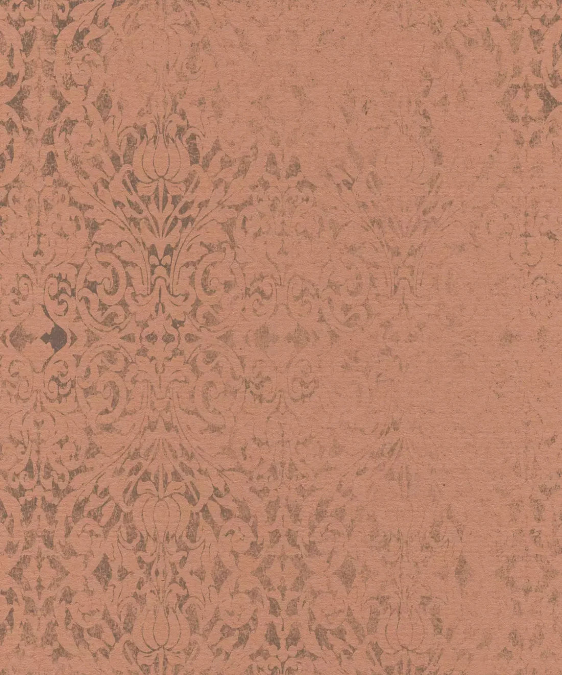 Orange Damask Backdrop for Photography