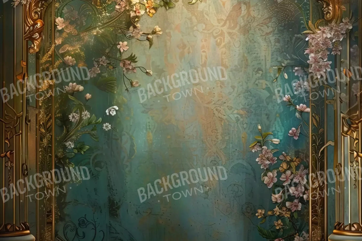 Nouveau Wall Ii 12’X8’ Ultracloth (144 X 96 Inch) Backdrop